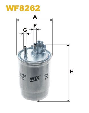 WIX FILTERS Polttoainesuodatin WF8262